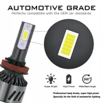 Car Headlight H7 Lemon Front Fog Light Auto H4 H1 H8 H9 H11 Fog Lamp H16 9005 HB3 9006 HB4 9012