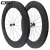 Import Carbon 700c Cycling bicycle racing wheels 88mm Depth 23mm Tubular Road bike bicycle wheels with R13 hub Wheelset free shipping from China