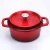Import Cast Iron Enamel Porcelain Casserole Stew Pot Cooking With Lid 26cm from China