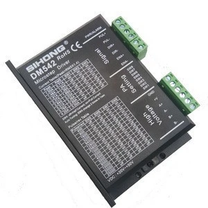 CE approved DM542 24V steppmor motor driver,dc Motor Driver with A grade quality(for 42 and 57 60 2phase stepper motors)
