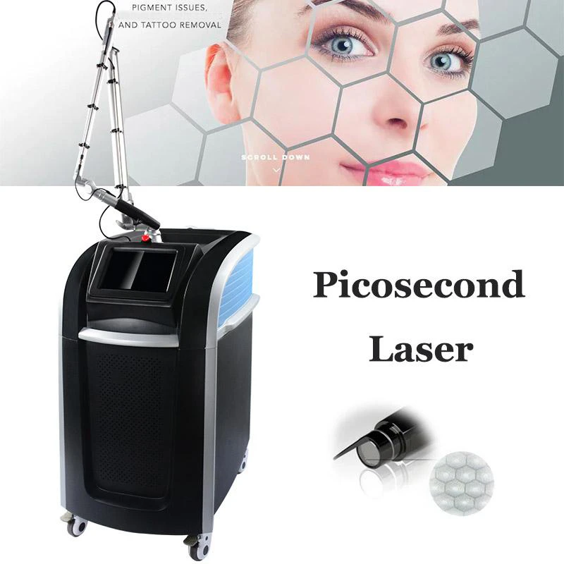 Ce professional 1064nm 532nm 694nm 755nm pico lazer sure price picosecond q switched nd yag laser tattoo removal machine