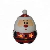 Ceramic Santa Claus Fragrance Incense Burner for Christmas Holiday Gifts
