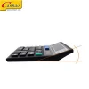 Cheap 12 digit two way power plastic solar calculator