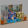 Cheap Custom  Kids role playhouses  with  accessories