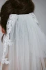 Cheap Lace Wedding Veil Short One layer white Bridal Veil