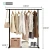 Import Cheap metal hat and coat stand clothes shoe rack hanger cloth hanger stand rack from China