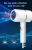 Import Cheap negative ion blue hair dryer can be wholesale hand dryer for hair portable hair dryer from China
