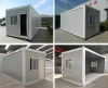 Cheap prefab 20FT steel frame container camp office houses containers casas portable cabins