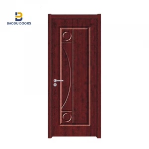 Cheap Price Curving Flush Wood Carving Door Frame Turkish Doors Wood wpc Pvc Door