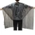 Import Cheap price PE Transparent Black Biodegradable Disposable Cape Salon Hair Cape In Stock from China