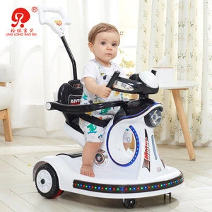 Cheap remote control toy car battery rechargeable electric ride on plastic car for baby
