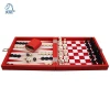 Chess, Checker &amp; Backgammon Set