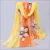 Import Chiffon Print Silk Scarf Fashion Floral Casual Long Shawl from China