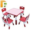 Children Plastic Tables And Chairs For preschool or Amusement Park