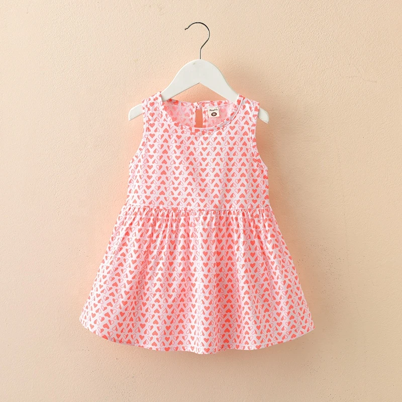 Children&#x27;s Dress Summer dress Little Girl baby Princess skirt Little girl sleeveless circle skirt