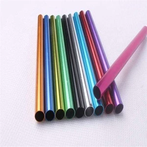 China Custom Colourful Anodized Aluminum  pipe aluminum tube products