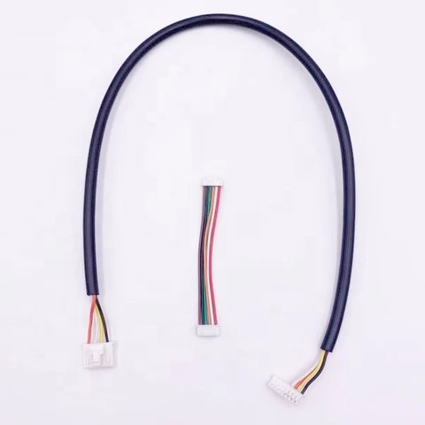 China Factory Custom Design 2*12Pin 2.54mm Housing Single Wire Harness Cable Assembly Tinned Harness Wire to Wire Connector
