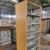 China Factory Double-Sided Steel-Wood Bookshelf for Library/School/Office/Home