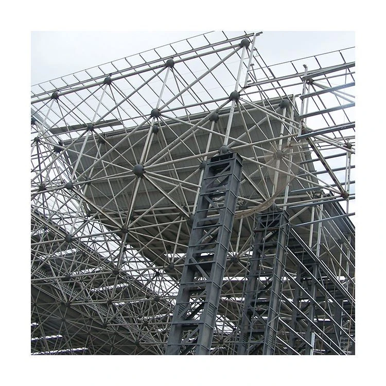 China Factory Good Quality hangar building metrial steel structure space frame