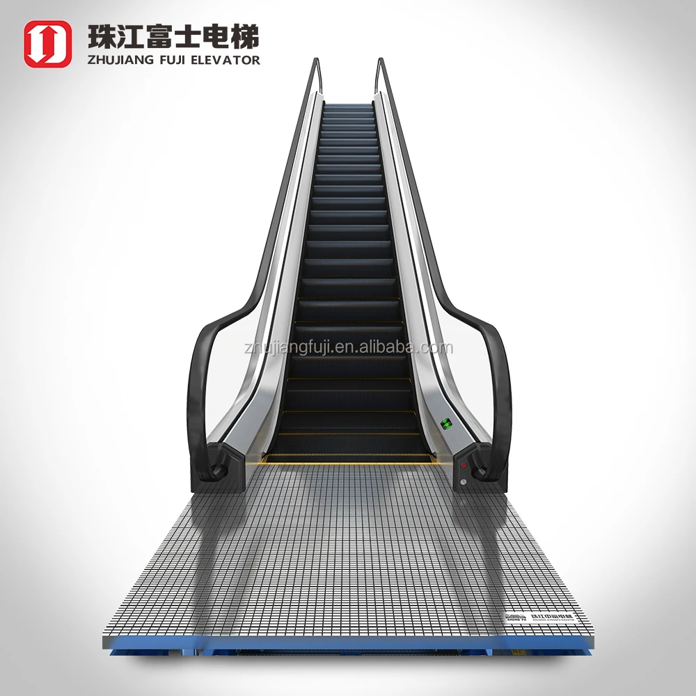 China Fuji Producer Oem Service handrail advertising wheelchair on spiral escalator