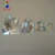 Import China glass textured crystal pyramid prism from China