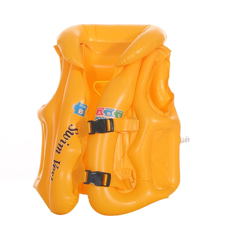 china sale colorful safety swimming life jacket kids swimwear inflatable safety vest