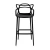 Import China Supplier Fancy Design Cage Furniture High Plastic Bar Chair For Sale from China