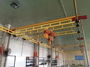 China Supplier KBK Overhead Bridge Steel Crane Enclosed Track Rail Aluminum Light Crane Rail