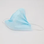 China Suppliers Mask Earloop Dust Non Woven 3 Ply Disposable Face Mask in Blue Colour