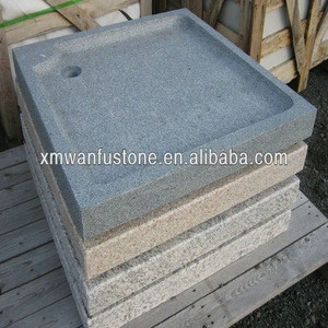 China yellow granite shower base , granite shower tray