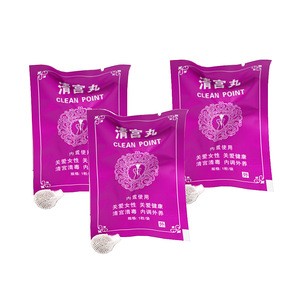Chinese Natural Herbal Vaginal Clean point tampon vagina yoni detox pearls yoni pearl