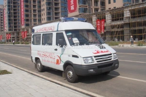 Chinese NJ6487 4x2 medical ambulance vehicle price