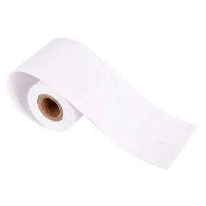 Chinese supplier blank thermal 65g 57mm  x 40 mm  Cash Register Paper rolls for sunmi handheld pos terminal