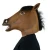 Import Christmas Animal Full Head Brown Horse Latex Party Mask from China