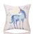 Christmas Decoration Rainbow Unicorn hugging pillow cover plush toy sublimation pillow cover for baby