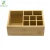Import Classic Bamboo Desktop Organizer Cosmetics Storage Box Make Up Organizer from China