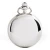 Import Classic Style Smooth Cover Pure Color Zinc Alloy Case Quartz Movement Pocket Watch With Necklace Chain from China