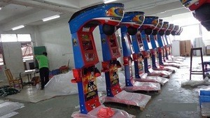 classical coin operated punch boxing game machine