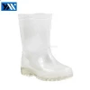clear kids rain boots,PVC transparent rain boots for kids