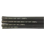 Cloth wrapped or smooth wrapped cover Industry acid resistant  high pressure hydraulic rubber hose 4sp 4s
