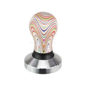 Coffee Machine Accessories Tools Multi-color Colorful Coffee Tamper 58mm Stainless Steel Espresso Coffee Tamper
