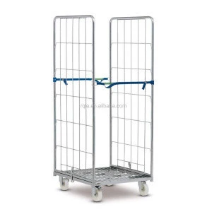 Collapsible Rolltainer Storage Roll Cage Trolley Cart Roll Cage