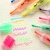 Import color highlighter flouscent highlighting marker pen highlighter marker from China