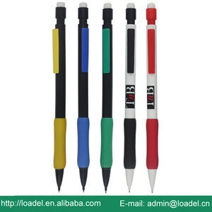Colored grip click mechanical pencil
