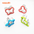 Import Colorful animals shape stainless steel sandwich  cookie cutter  for kids from China