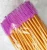 Import Colorful mascara Brush For Eyelash Extension Nylon Eyelashes 50pcs/bag Disposable Brushes Mascara Wands Applicator Makeup Tools from China