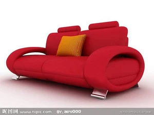Comfortable Velvet/PU Living Room Sofa Set High Quality Long Sofa