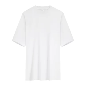 Comfortable Wholesale Drop Shoulder Round Neck Unisext Shirts Custom Printing