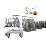 Commercial 1000L/H Tiger Nuts Milk Production Line Soy Milk Extraction Equipment
