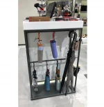 Commercial Metal Umbrellas Storage Rack Holder Indoor Umbrella Stand Display